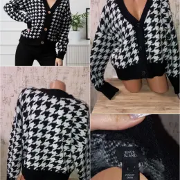 Жіночий кардиган River Island в гусячу лапку