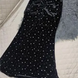 Спідниця Cider з велюру з зірочками, висока талія, розмір L/XL