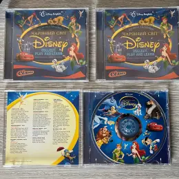 CD диски з музикою із мультфільмів Disney