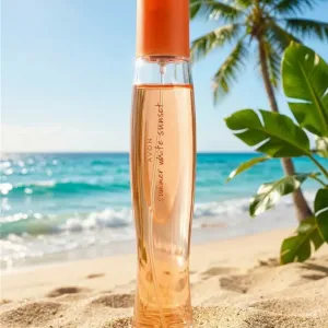Жіноча туалетна вода summer white sunset (50 мл) avon / ейвон саме вайт